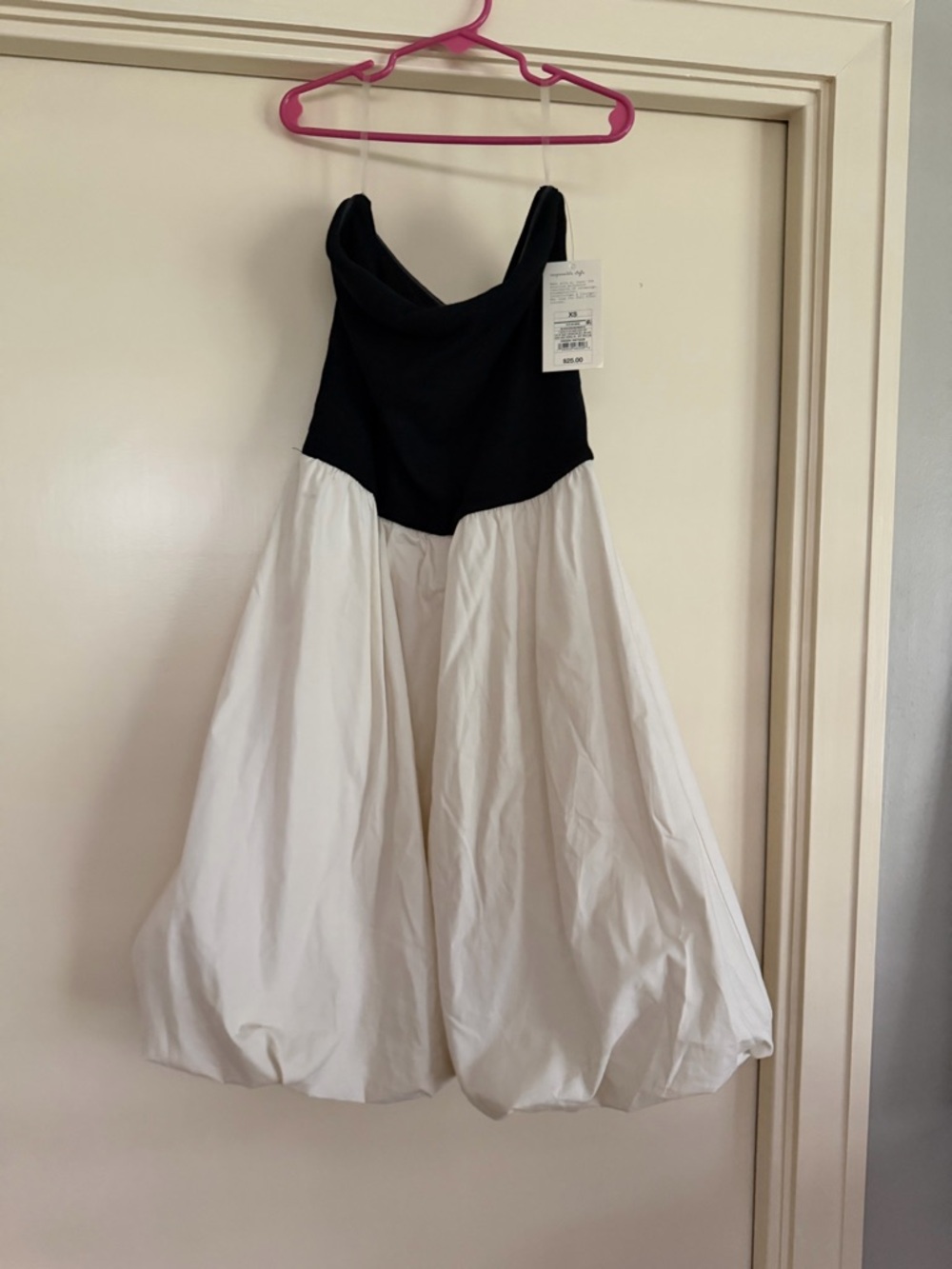 Target Black and White Bubble-Dress